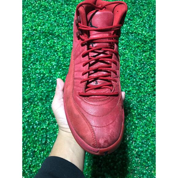 Air Jordan Gym Red 12 No Box Size 12M 130690-601 - Picture 6 of 9